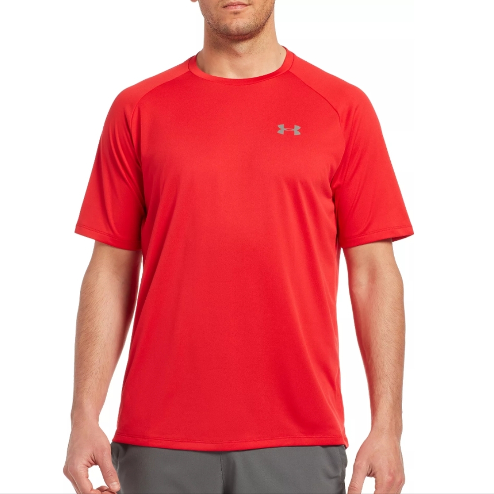 3/$20🌟 Under Armour Red Tech Short Sleeve Tee Size XL